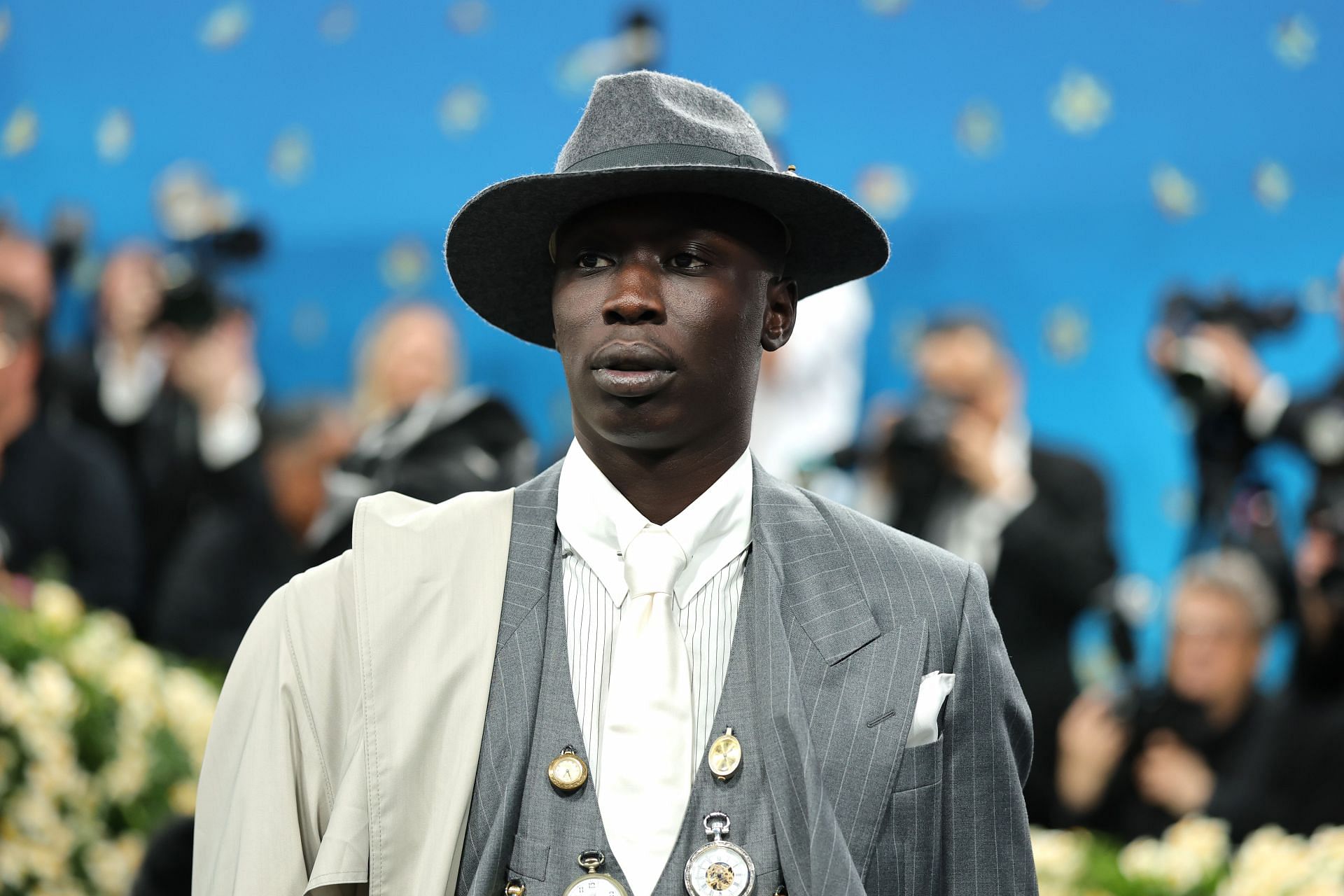 Khaby Lame's outfit worn at the Met Gala (Image via Getty)